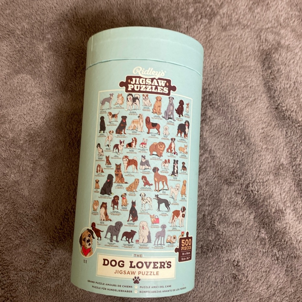 Ridley’s dog lovers puzzle